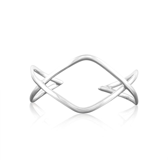 BB-1040 Wide Hammered Finish Cuff Bracelet | Teeda