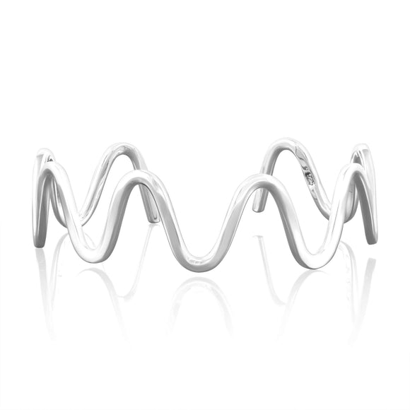 BB-1040 Wide Hammered Finish Cuff Bracelet | Teeda