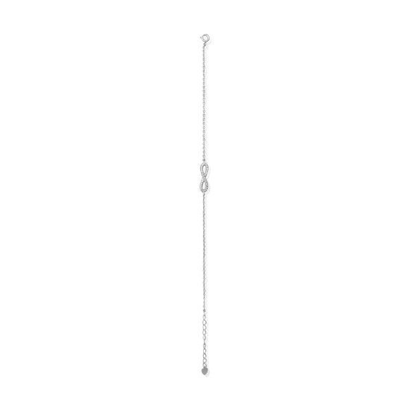 BZ-7008 Infinity Symbol Cubic Zirconia Bracelet