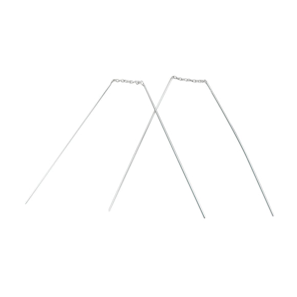 E-1330 Straight Bar Ear Threads | Teeda