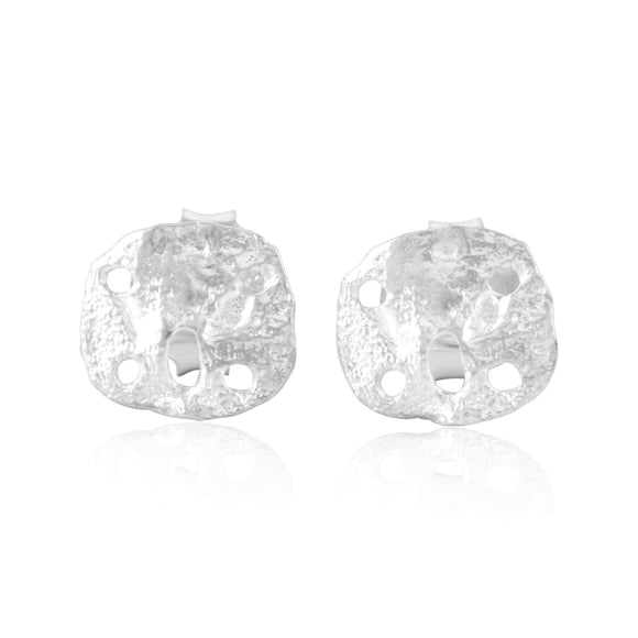 E-2010 Sand Dollar Post Earrings