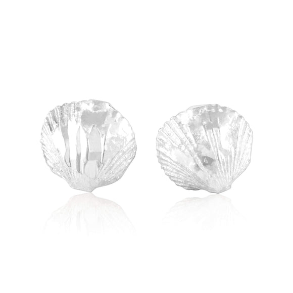 E-2052 Seashell Post Earrings | Teeda