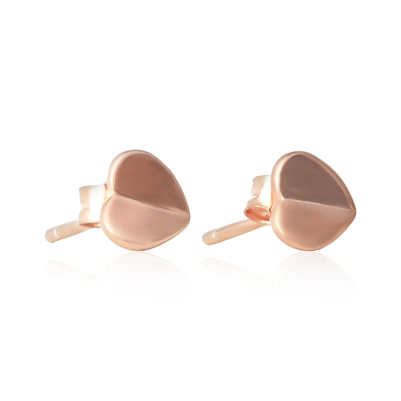 E-7002 Heart Stud Earrings