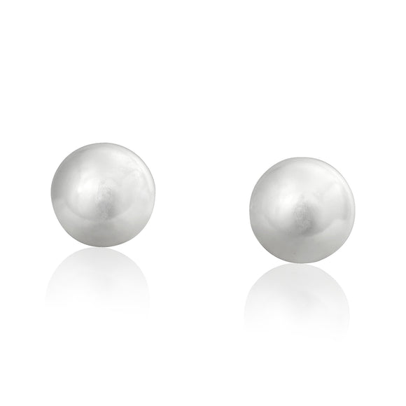 EBS-070 Round Ball Stud Earrings 7mm
