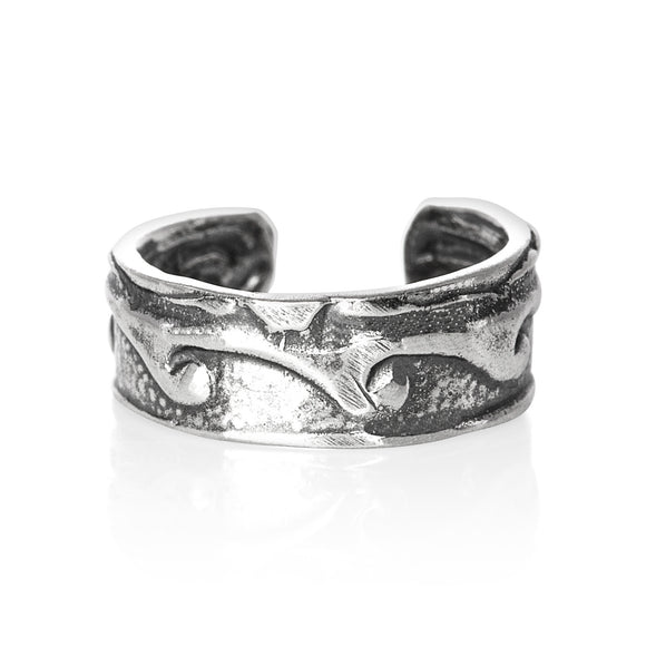 EC-1080 Ocean Waves Ear Cuff | Teeda