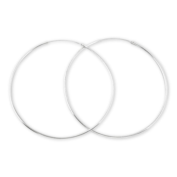 EHC-15 Continuous Hoop Earrings 1.5mm | Teeda