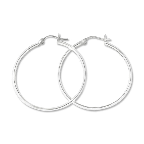 EHS-20 Snap Hoop Earrings 2mm | Teeda
