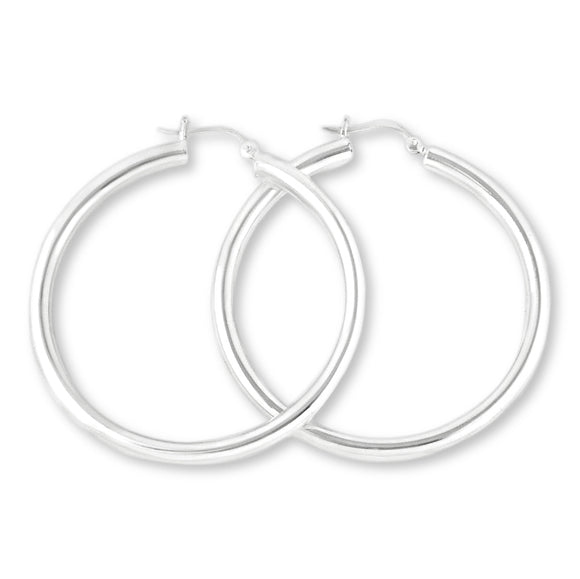 EHS-40 Snap Hoop Earrings 4mm | Teeda