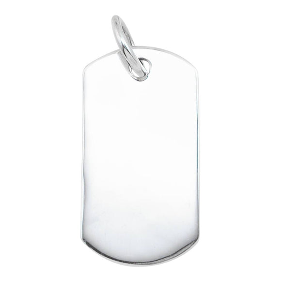 P-1100 Dog Tag Charm | Teeda