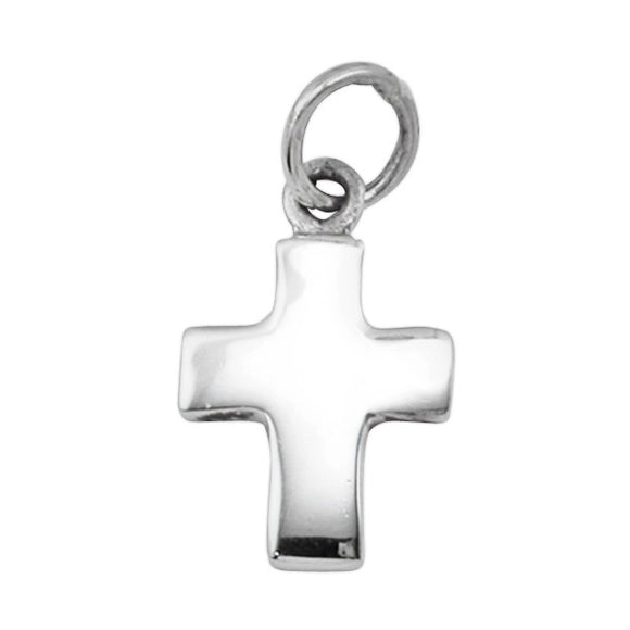 P-1140 Puffy Cross Charm | Teeda