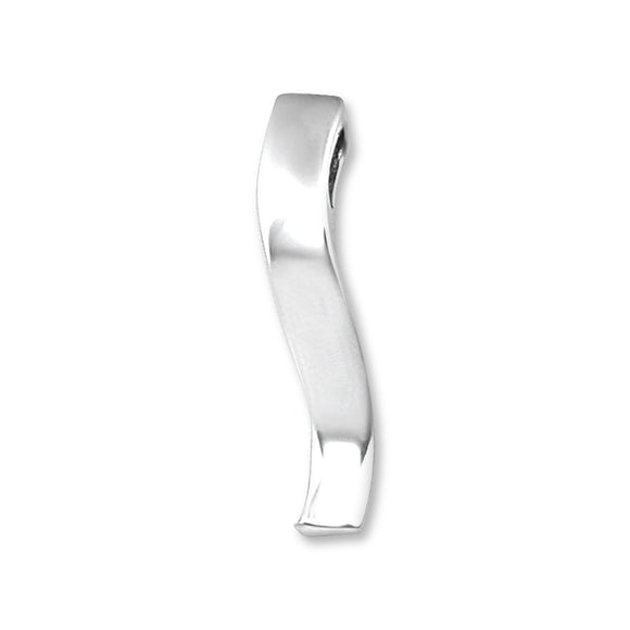 P-1200 Curved Square Bar Charm | Teeda