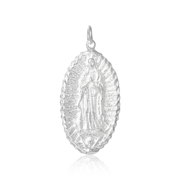 P-2230 Guadalupe Virgin Mary Med Charm | Teeda