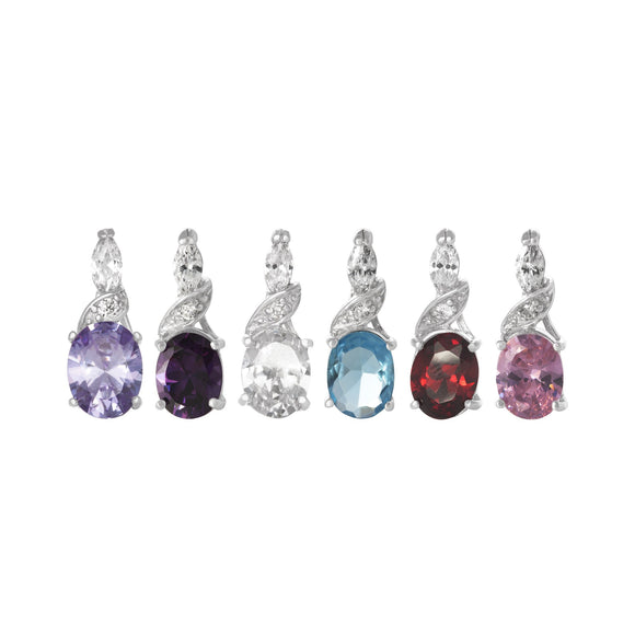 PZ-5230 CZ Drop Pendant