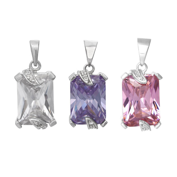 PZ-8004 CZ Pendant