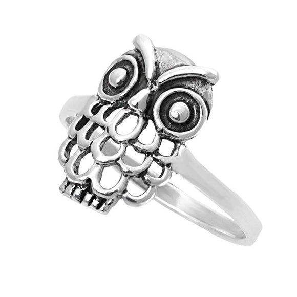 R-2036 Owl Ring | Teeda