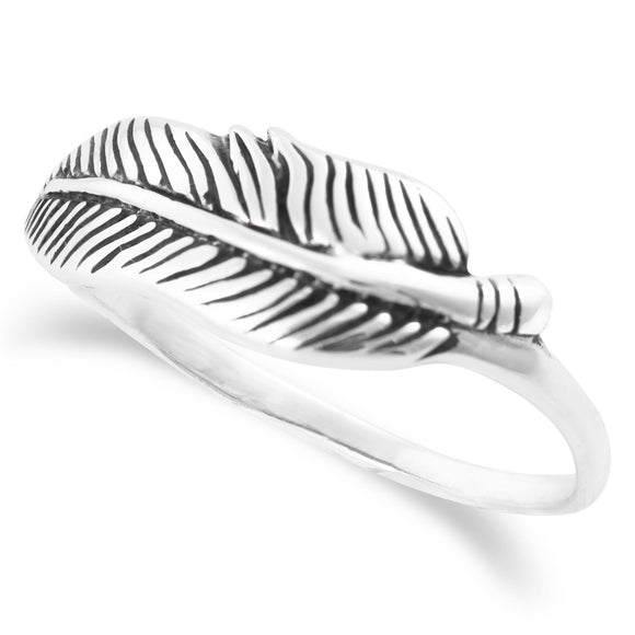 R-2038 Feather Ring | Teeda
