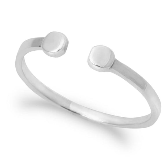 R-2043 Twin Dots Ring