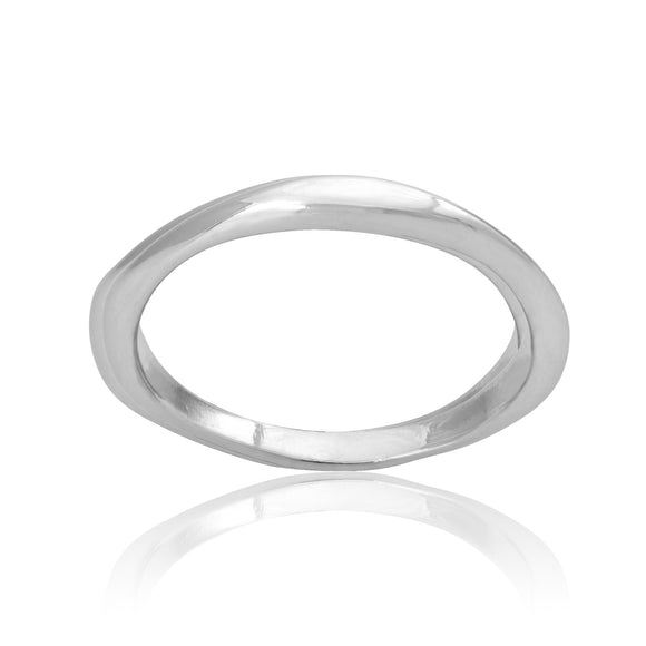 R-2054 Knife Edge Flat Top Ring | Teeda