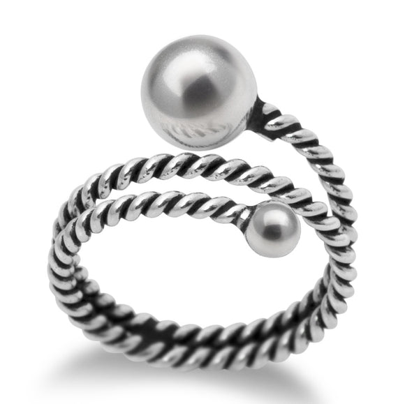 R-2063 Twisted Wire Wrap Ring | Teeda