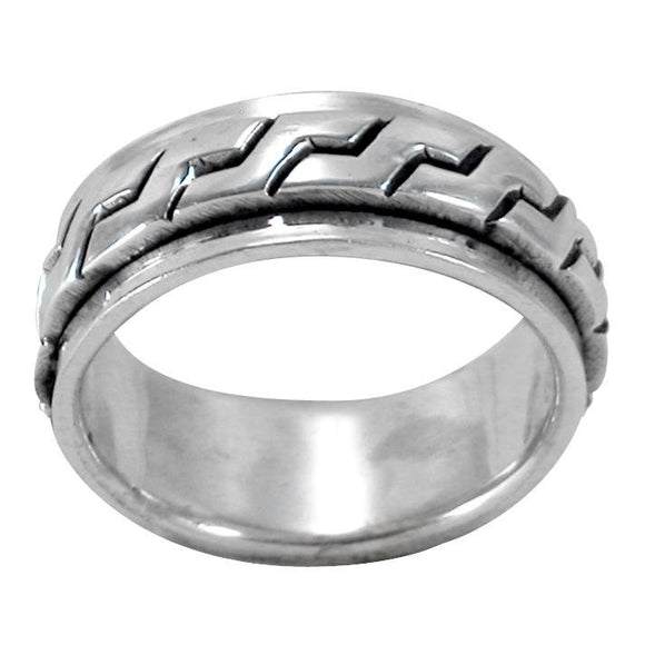 R-9010 Men's Spin Spinning Ring | Teeda