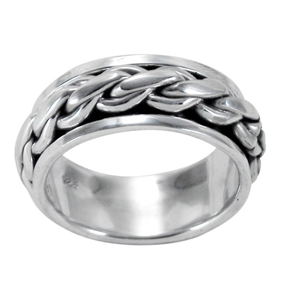 R-9070 Men's Spin Spinning Ring | Teeda