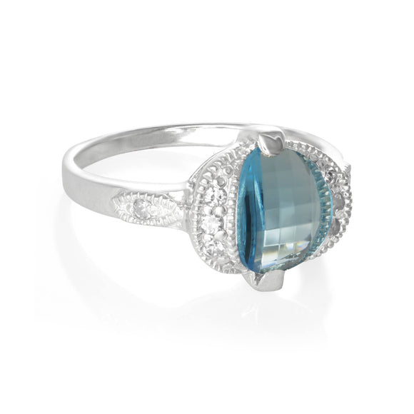 RZ-1380 Cubic Zirconia Ring | Teeda