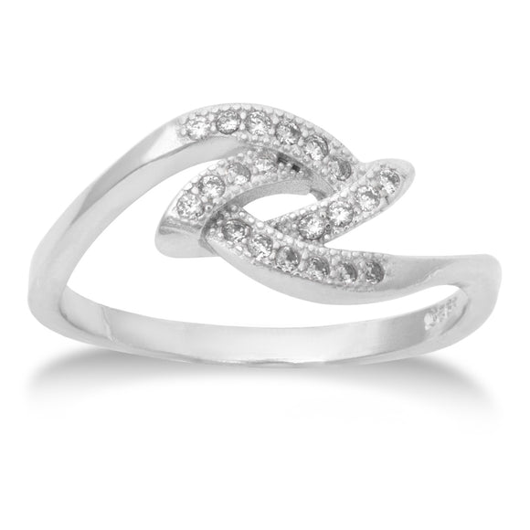 RZ-1656 Micropavé Cubic Zirconia Ring