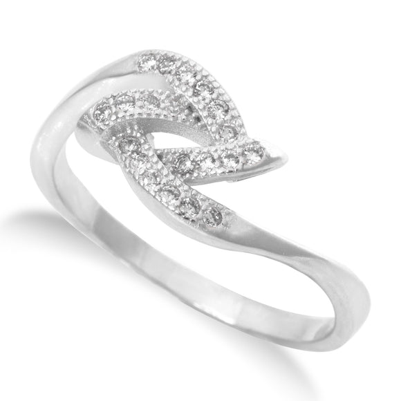 RZ-1656 Micropavé Cubic Zirconia Ring | Teeda