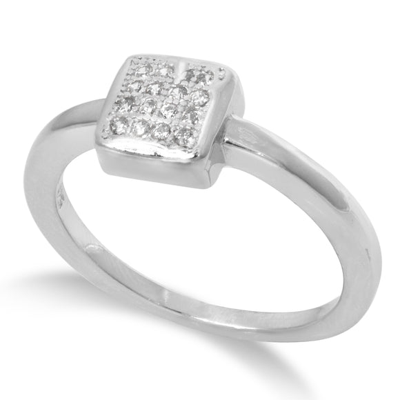 RZ-1664 Micropavé CZ Ring | Teeda