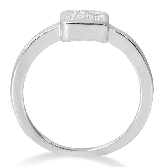 RZ-1664 Micropavé CZ Ring | Teeda