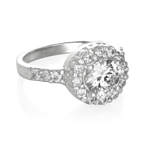 RZ-2360 CZ Topiary Crown Ring | Teeda