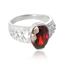 RZ-3590 Bertina Oval Cut CZ Ring | Teeda