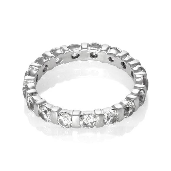 RZ-5370 CZ Eternity Band | Teeda
