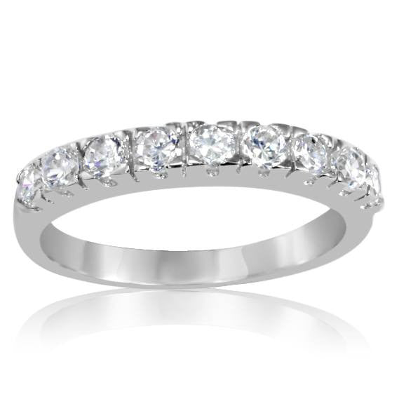 RZ-6480 Band CZ Ring | Teeda