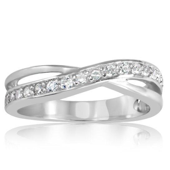 RZ-6500 Band CZ Ring | Teeda