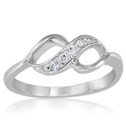 RZ-6560 Infinity CZ Ring | Teeda