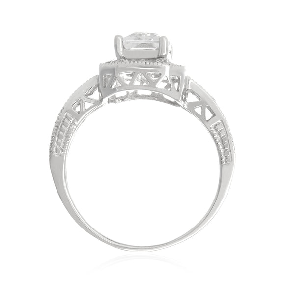 RZ-6590 Cocktail Fancy CZ Ring