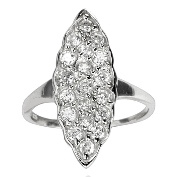 RZ-7079 Pavé CZ Ring | Teeda