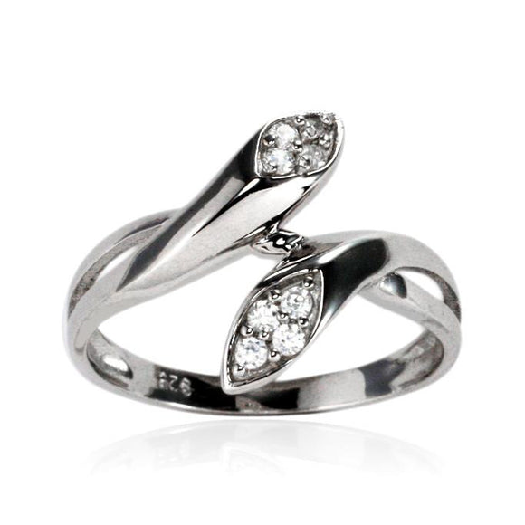 RZ-7124 Sculpted CZ Ring | Teeda