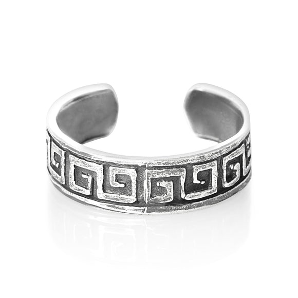 TR-1230 Maze Toe Ring | Teeda