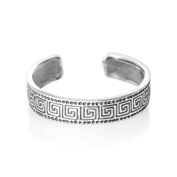 TR-1240 Maze Toe Ring | Teeda
