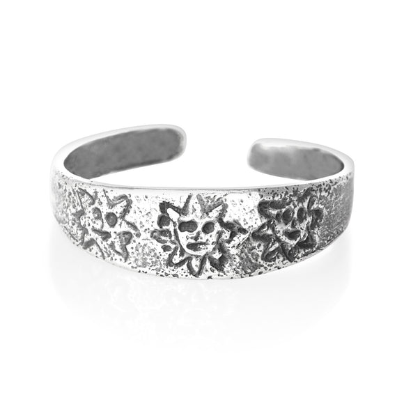 TR-1310 Happy Sun Toe Ring | Teeda