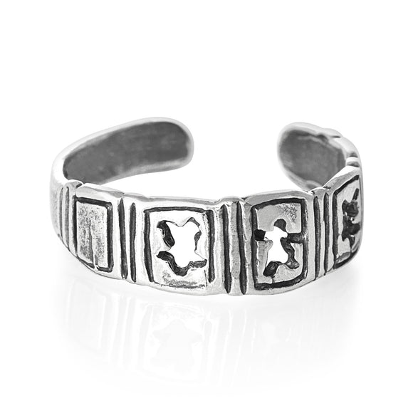 TR-1760 Toe Ring | Teeda