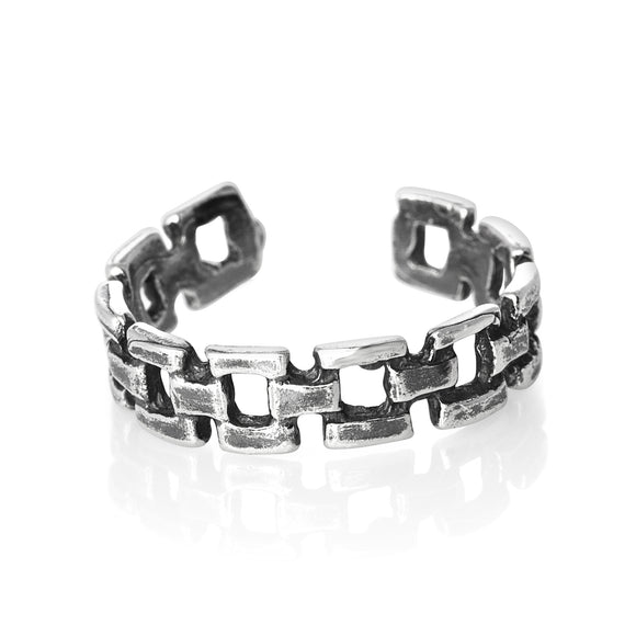 TR-1770 Links Toe Ring | Teeda