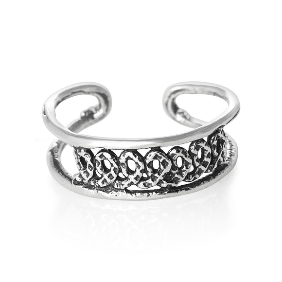 TR-1830 Yarn Doodle Toe Ring | Teeda