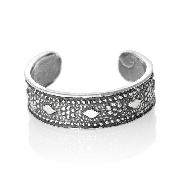 TR-1840 Diamond Toe Ring | Teeda