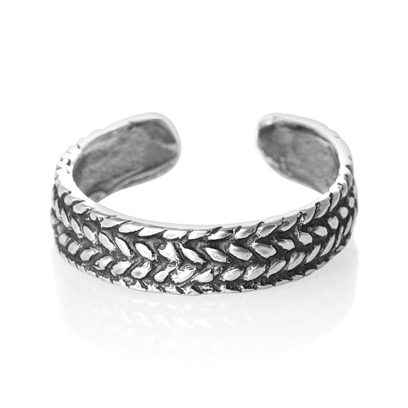 TR-1850 Rope Braid Toe Ring | Teeda