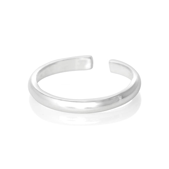 TR-2020 Plain Band Toe Ring | Teeda