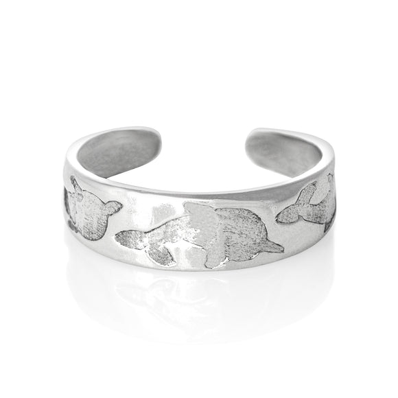 TR-2070 Dolphins Toe Ring | Teeda