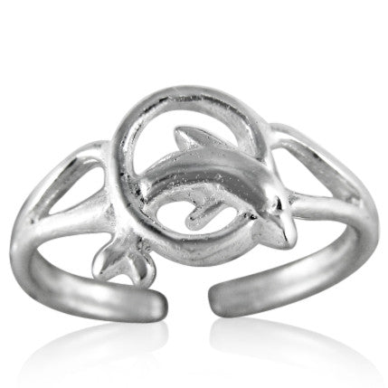 TR-2170 Trick Dolphin Toe Ring | Teeda